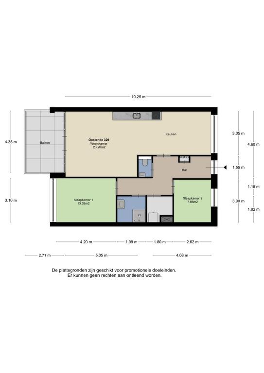 A+++ appartement met balkon aan het water - Afbeelding 8