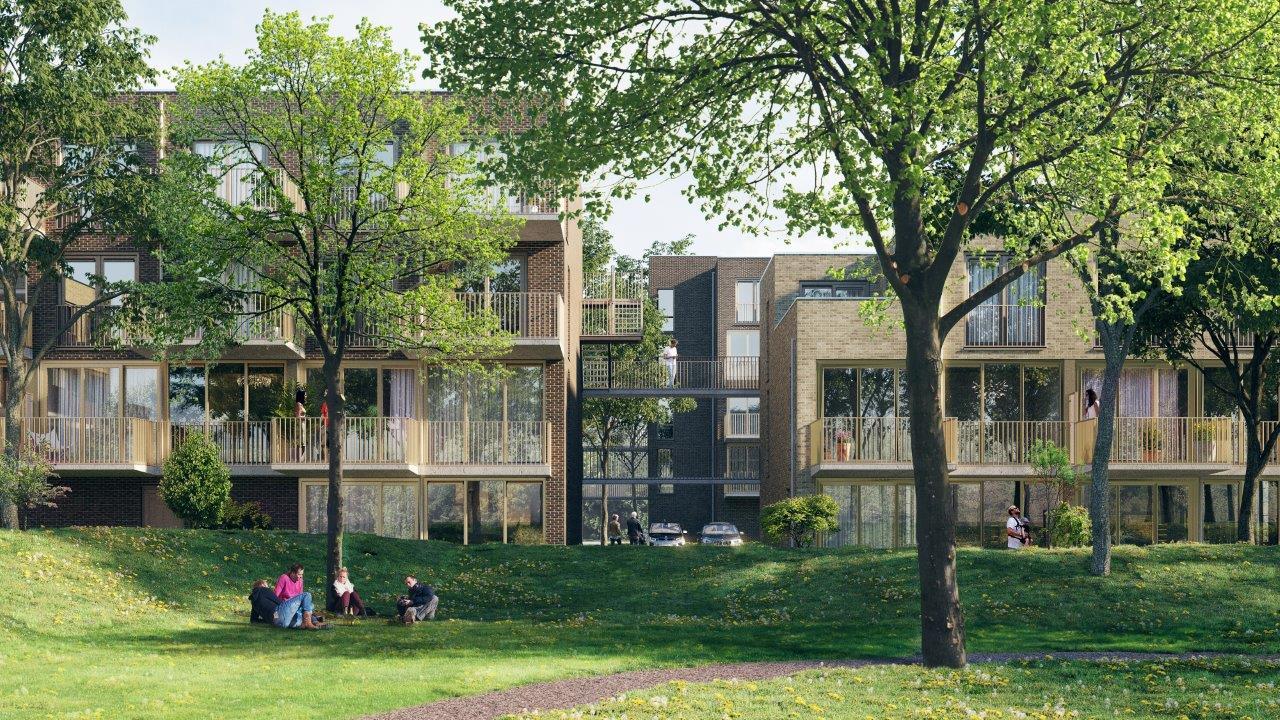 3-room apartment with southwest-facing balcony - Image 1