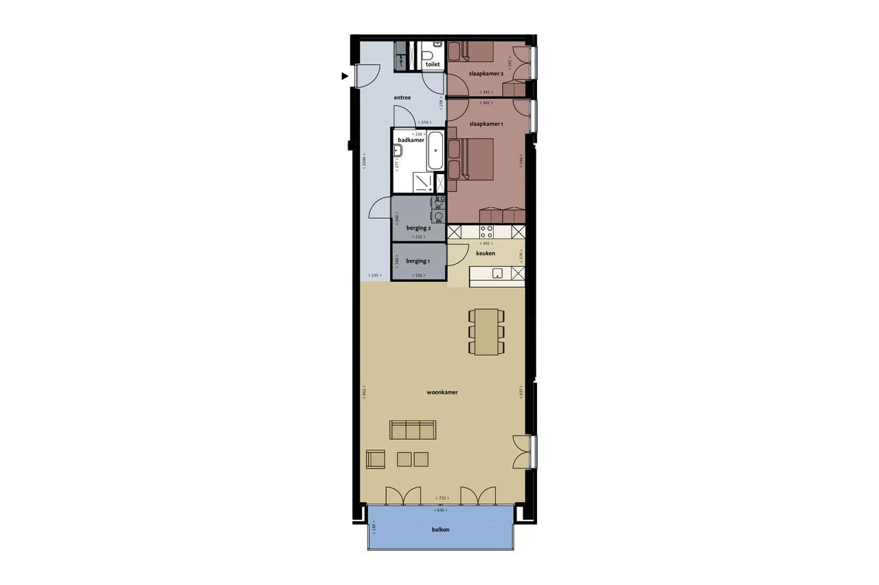 145 m² wonen met balkon op IJburg - Afbeelding 5