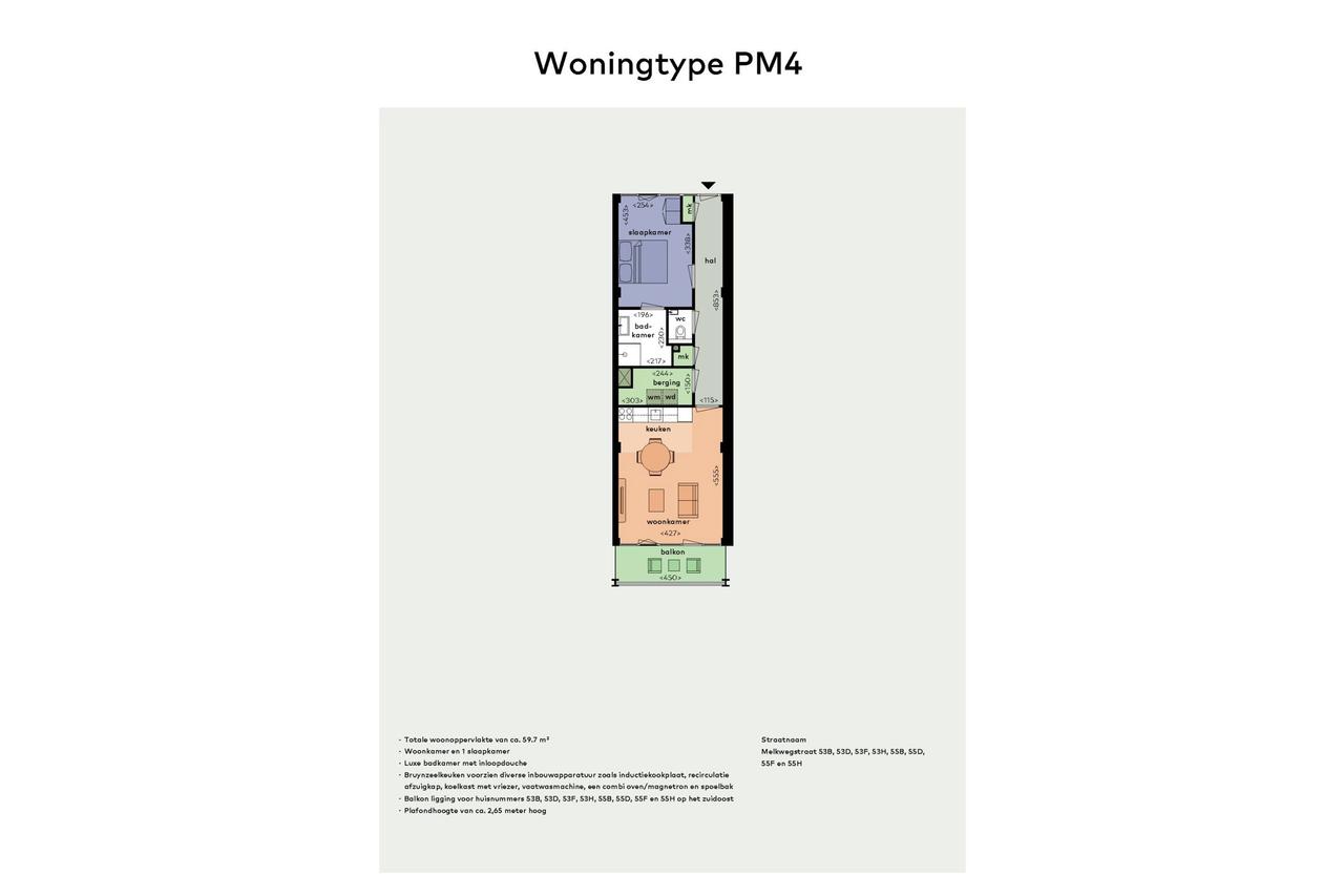 Nieuw 2-kamerappartement in Binck Poort - Afbeelding 5