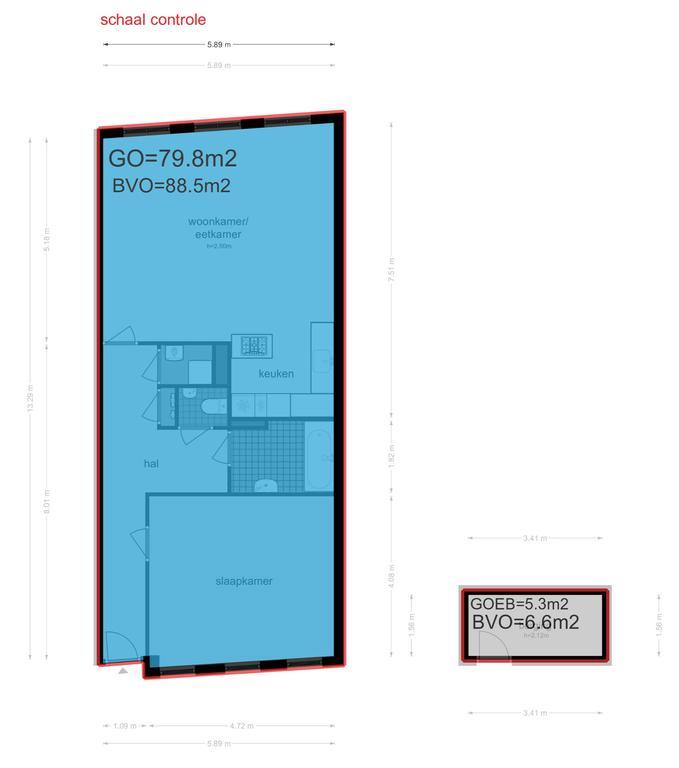 80 m² apartment with terrace on Kalverstraat - Image 24