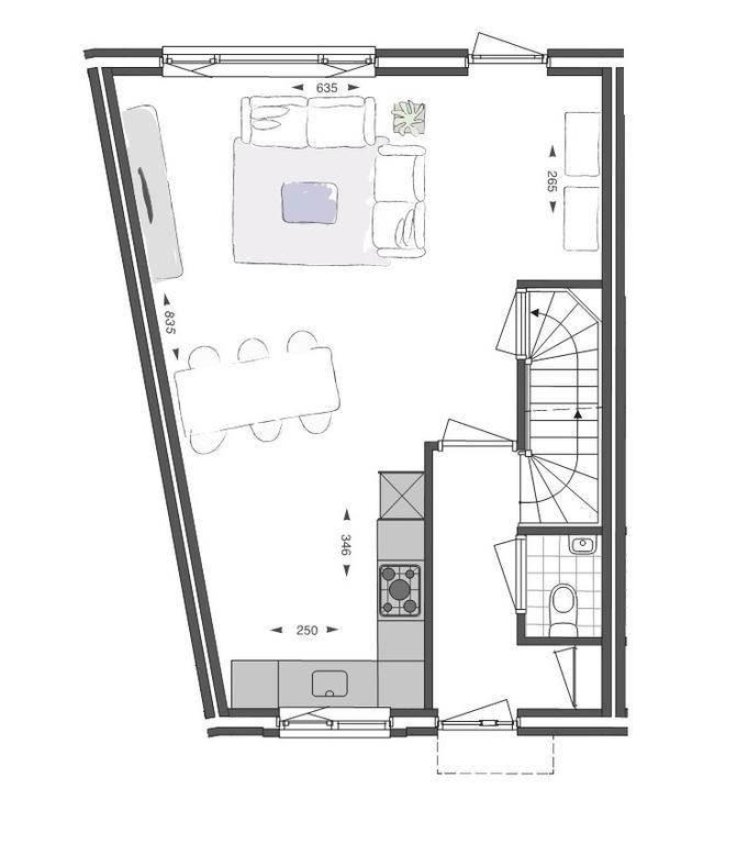 121 m² living space and deep garden in Herten - Image 21
