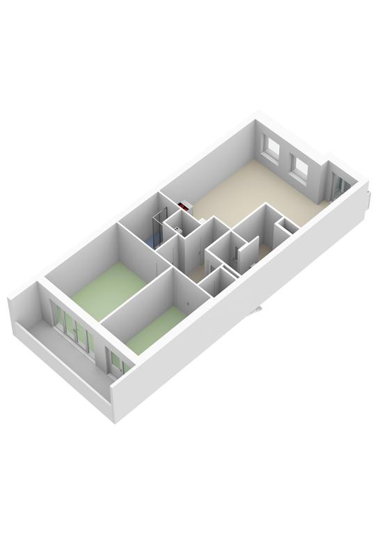158 m² en zes slaapkamers in Middelland - Afbeelding 53