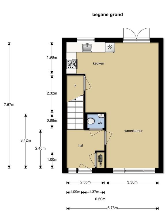 110 m² tussenwoning met zonnige westtuin - Afbeelding 20