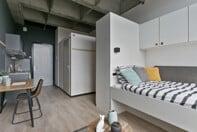 Gemeubileerde studentenstudio met balkon - Afbeelding 2
