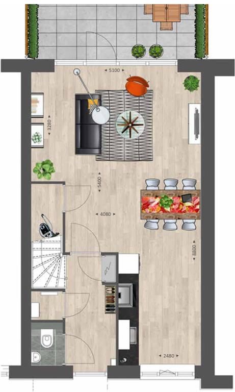 118 m² woonruimte met tuin in Geldrop - Afbeelding 7