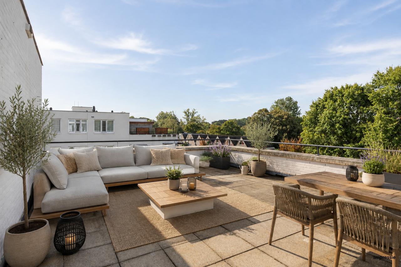 120 m² appartement met zonnig dakterras - Afbeelding 3