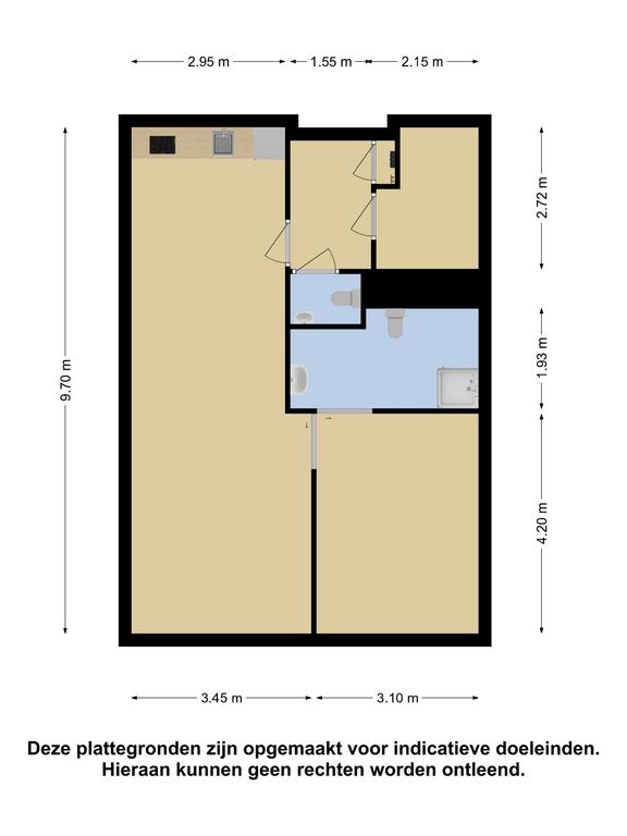 Energiezuinig 2-kamerappartement met tuin - Afbeelding 19