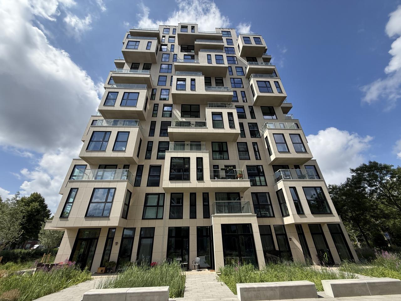 80 m² met twee slaapkamers en zuidbalkon - Afbeelding 13