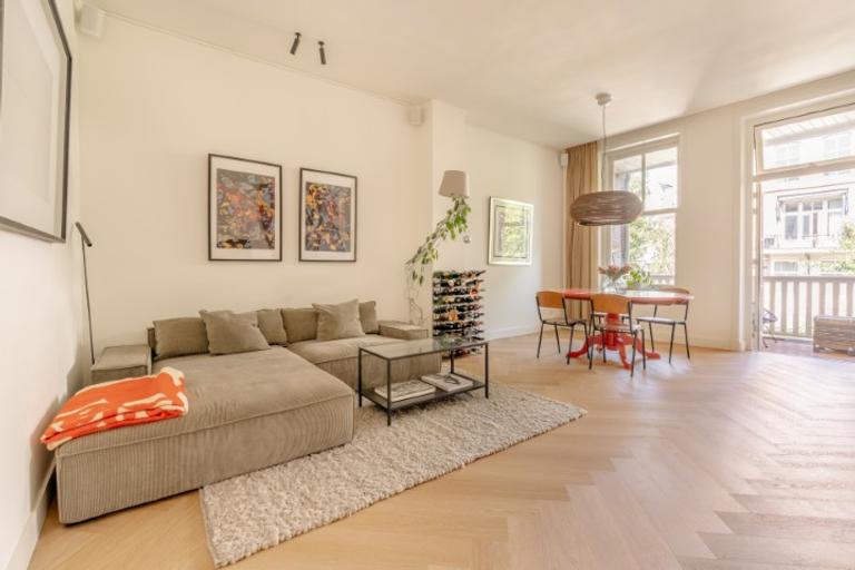 Licht 2-slaapkamerappartement bij Vondelpark - Afbeelding 9