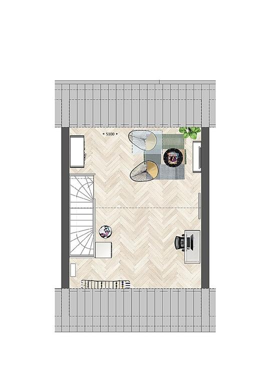 116 m² mid-terrace house with south-facing garden - Image 7