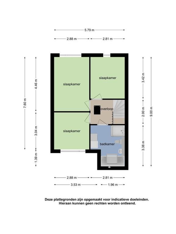 Vier slaapkamers en tuin in De Heeg - Afbeelding 18