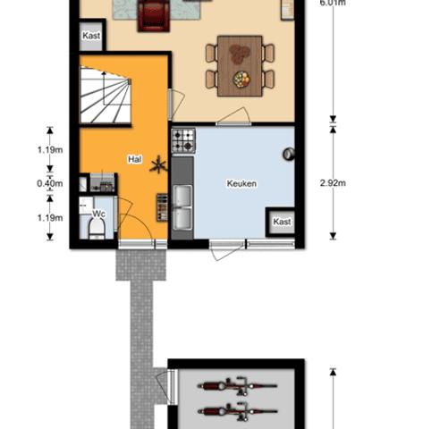 121 m² woonhuis met vier slaapkamers en label A - Afbeelding 9