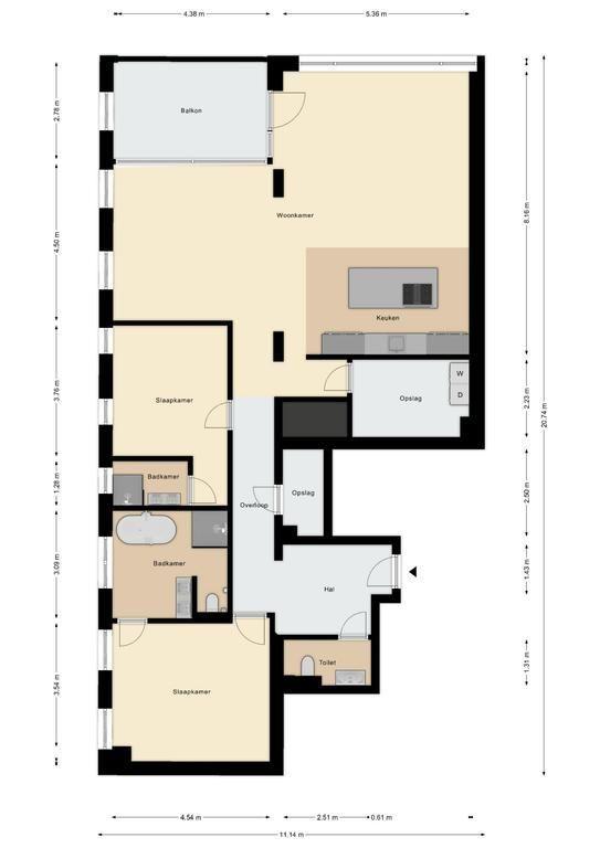 Gemeubileerd wonen aan de Pontsteiger - Afbeelding 38
