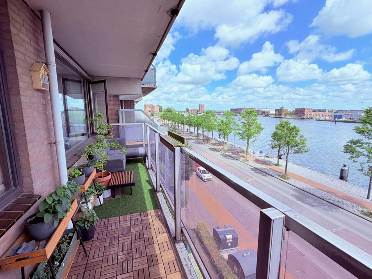 Aan het Spaarne met balkon en privéparking - Afbeelding 6
