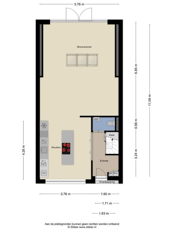 130 m² familiehuis met vier slaapkamers - Afbeelding 36