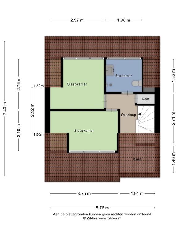 130 m² familiehuis met vier slaapkamers - Afbeelding 38