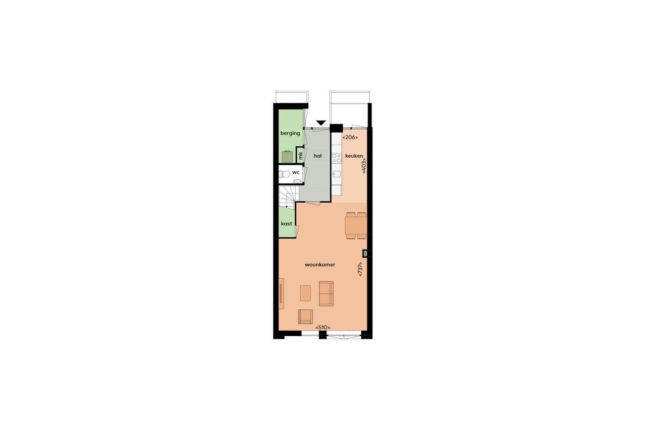 135 m² woonhuis met vier slaapkamers - Afbeelding 32
