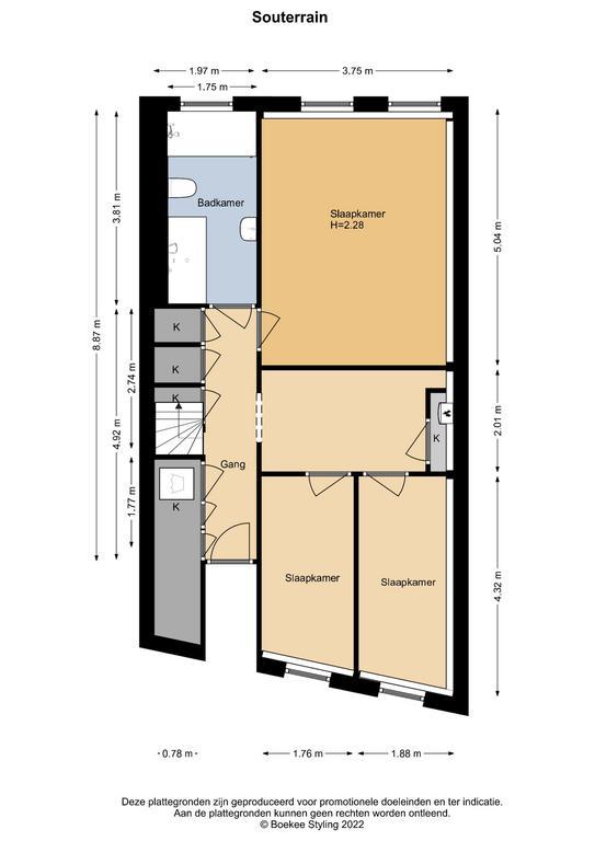 135 m² wonen met tuin en werkkamer - Afbeelding 62