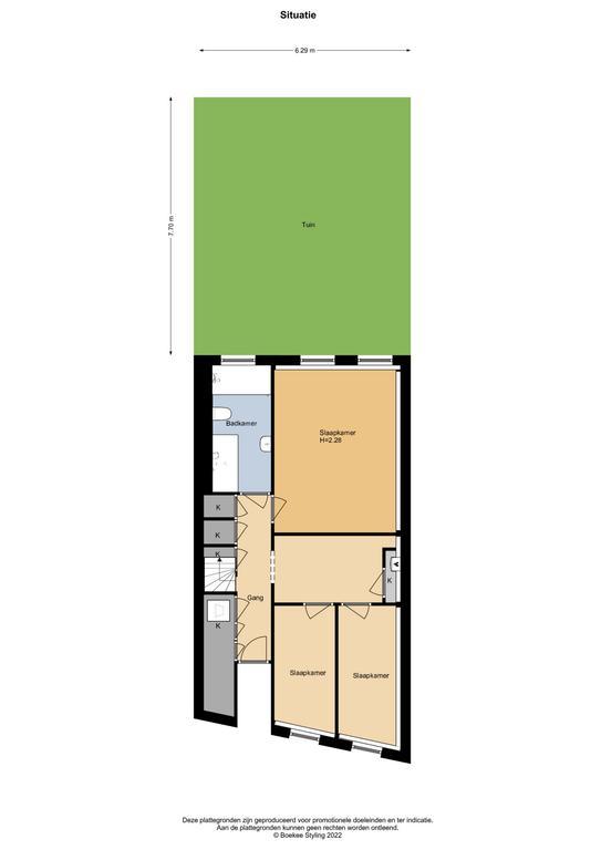 135 m² wonen met tuin en werkkamer - Afbeelding 63
