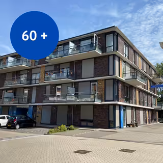 Rustig 60+ appartement met balkon