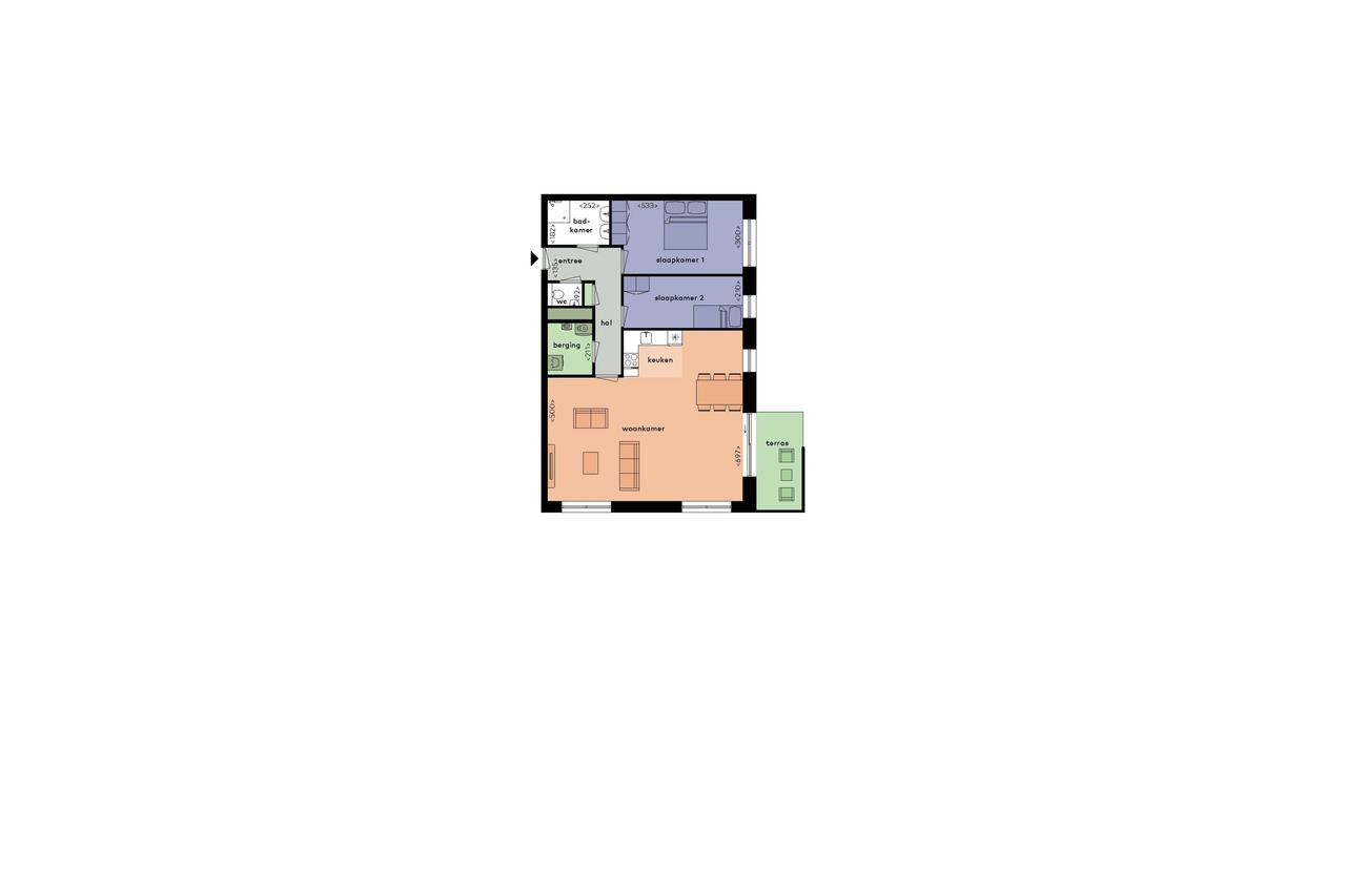 96 m² en twee slaapkamers in Woerden - Afbeelding 3