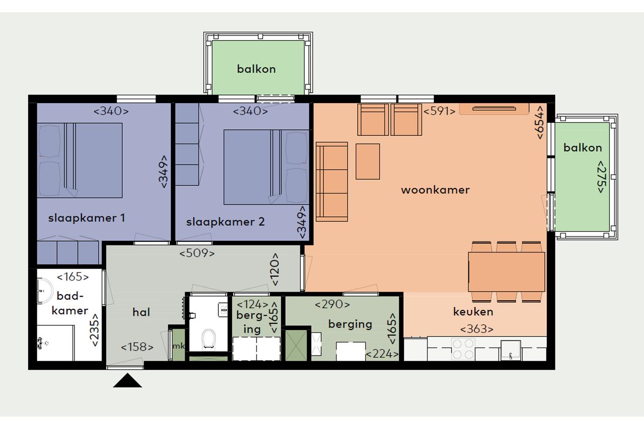 85 m², twee balkons en energielabel A+ - Afbeelding 5