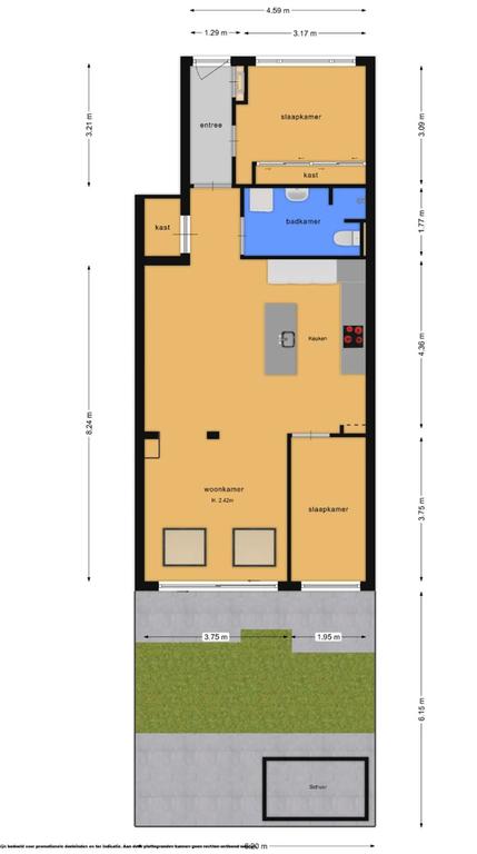 Furnished Home with Garden in Indische Buurt - Image 10