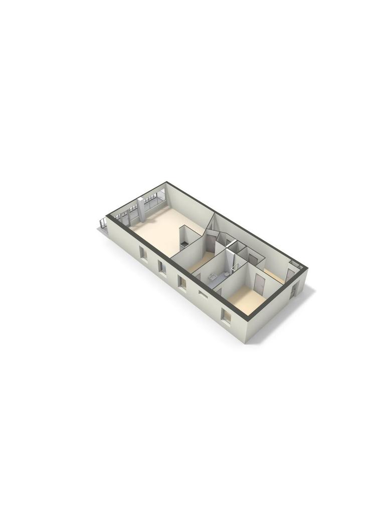 105 m² huurappartement met balkon - Afbeelding 20
