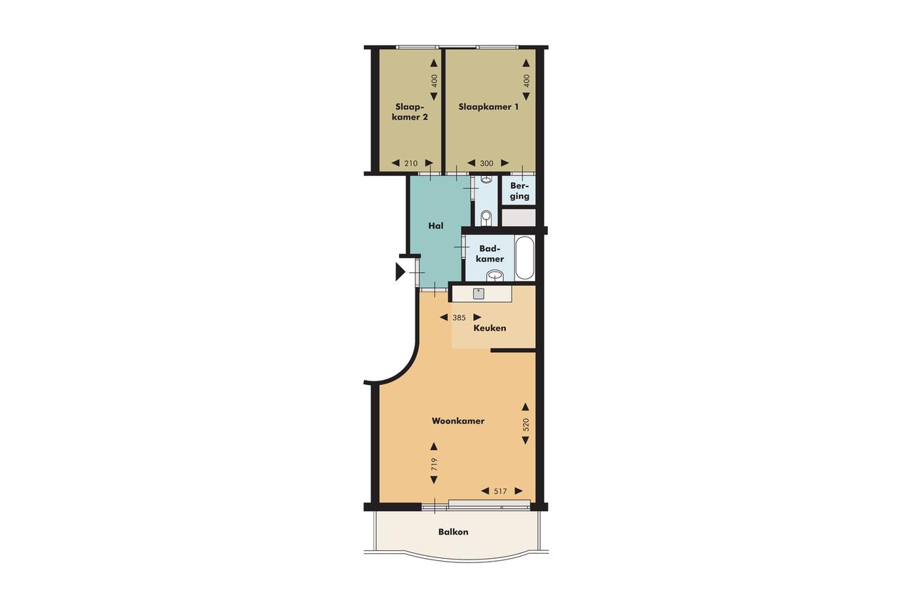68 m² wonen met uitzicht op de Rotte - Afbeelding 5