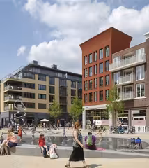 64 m² met balkon in Leidsche Rijn