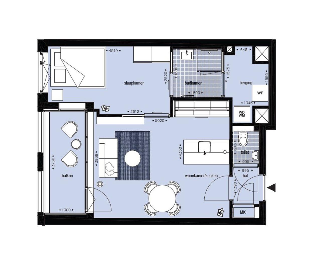 A+++ apartment with balcony on sixth floor - Image 20