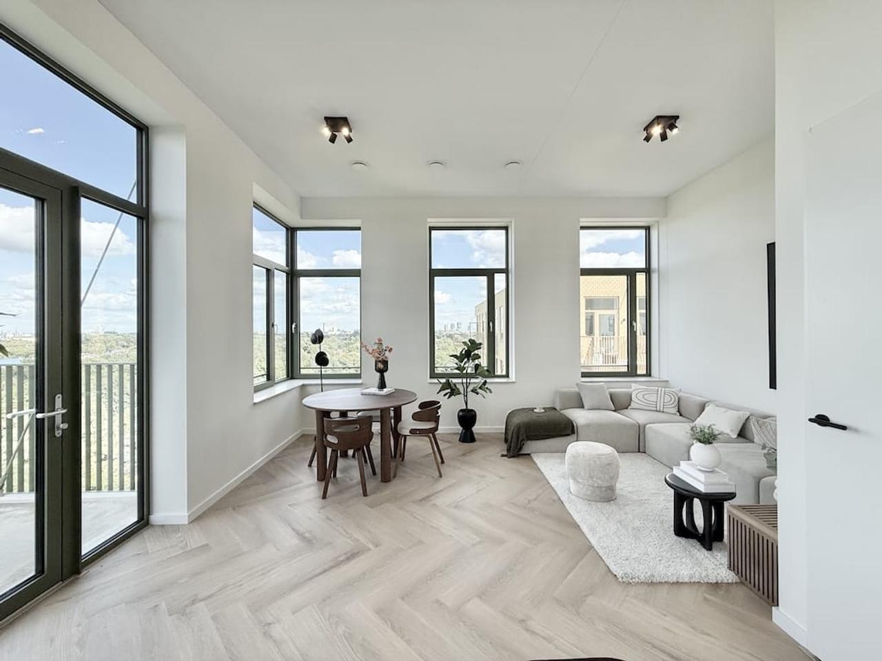 Gemeubileerd penthouse met balkon bij Westerpark - Afbeelding 4