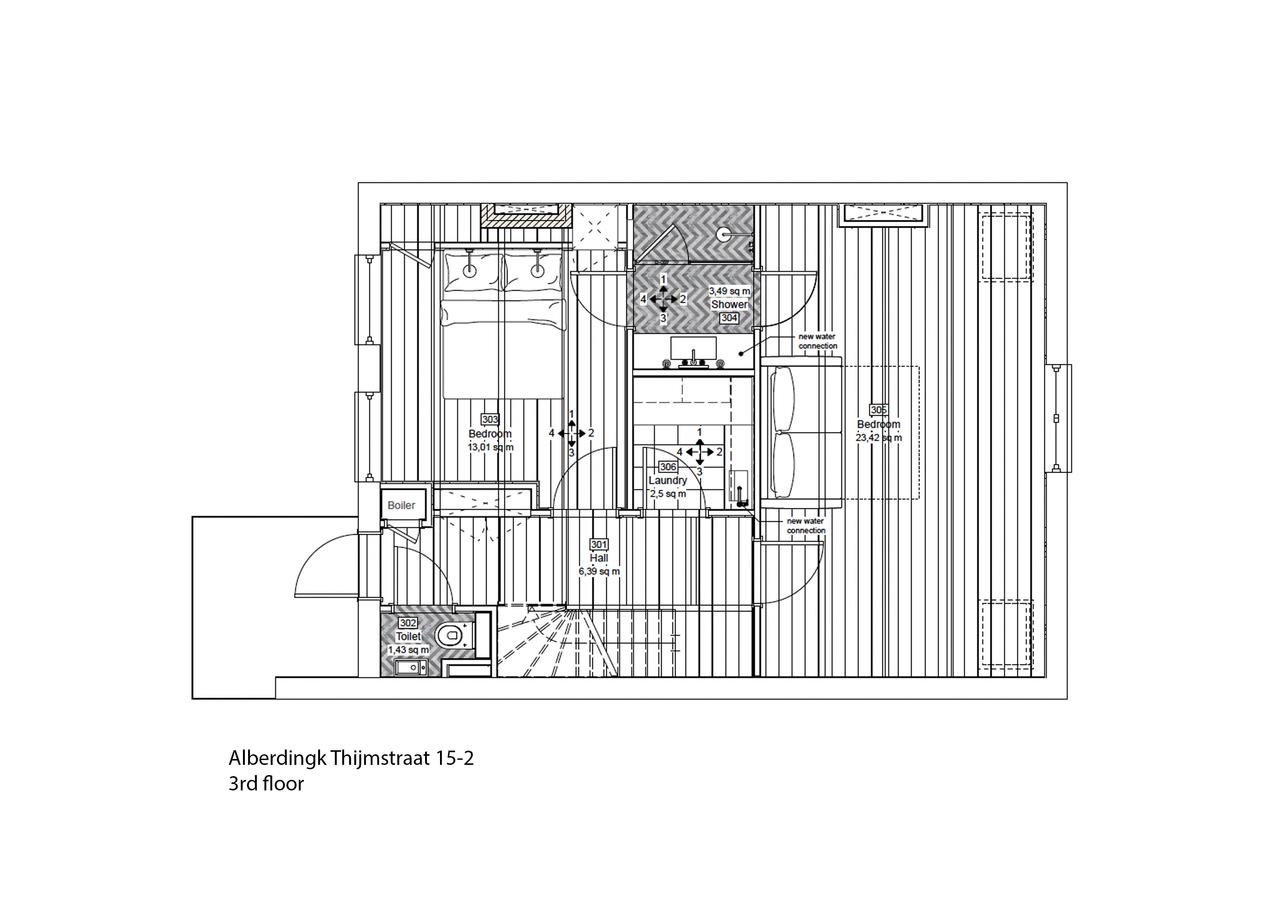 Unfurnished apartment in Helmersbuurt - Image 23