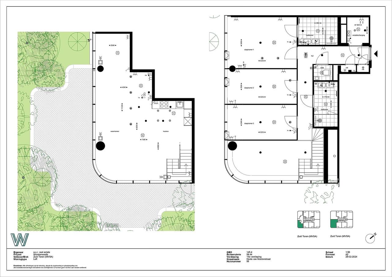 Loft van 143 m² op de 14e verdieping in Utrecht - Afbeelding 6