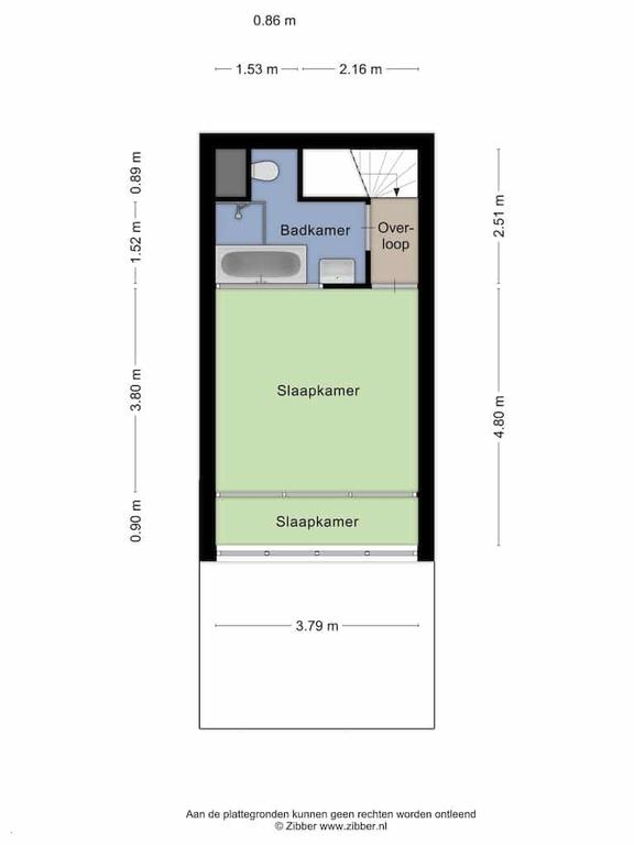 Gemeubileerd 67m² huis aan de Oude Rijn - Afbeelding 17