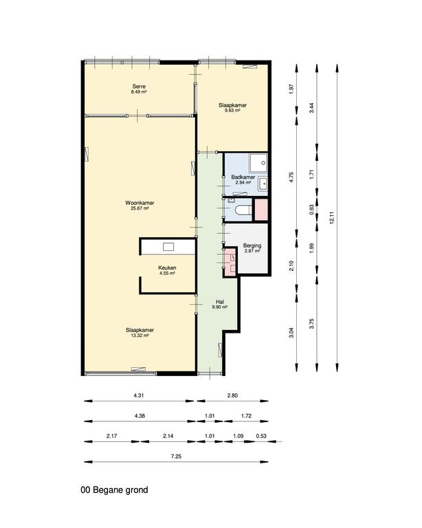 81 m² apartment in Oostelijk Havengebied - Image 21
