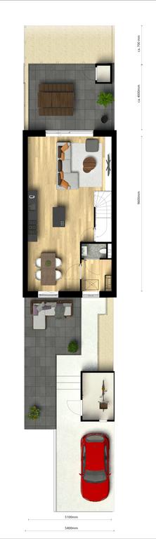 93 m² wonen met terras en vrij duinzicht - Afbeelding 3