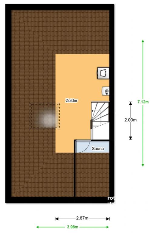 144 m² huis met tuin, garage en oprit - Afbeelding 24