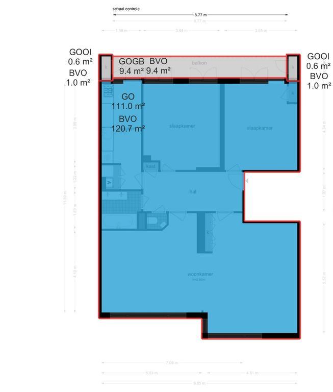 111 m² Apartment with Wide Balcony in Oud-Zuid - Image 22