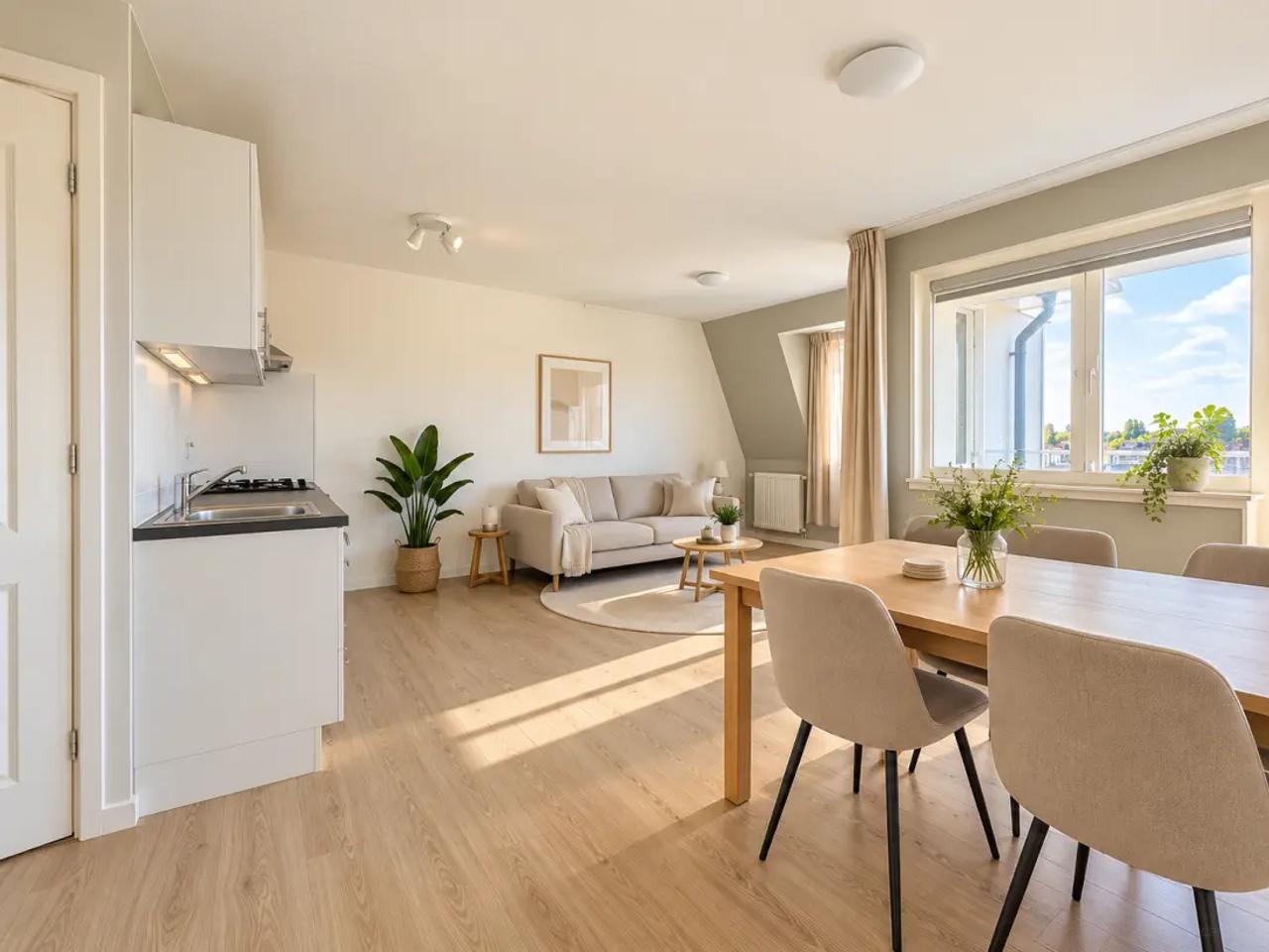 52 m² apartment with balcony in Valkenbos - Image 1