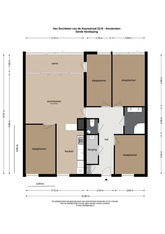 116 m² apartment with 4 bedrooms - Image 25