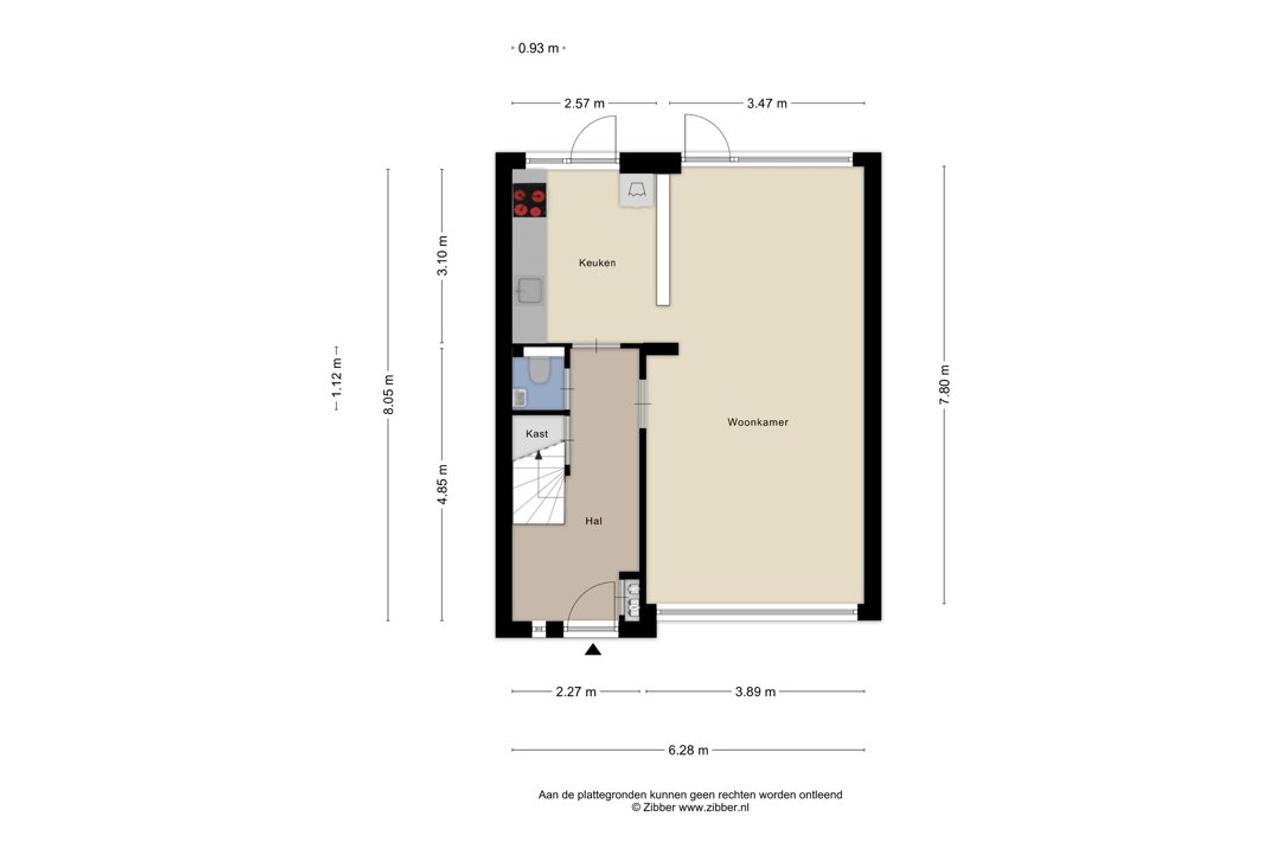 4-slaapkamer huis met tuin in Dordrecht - Afbeelding 8