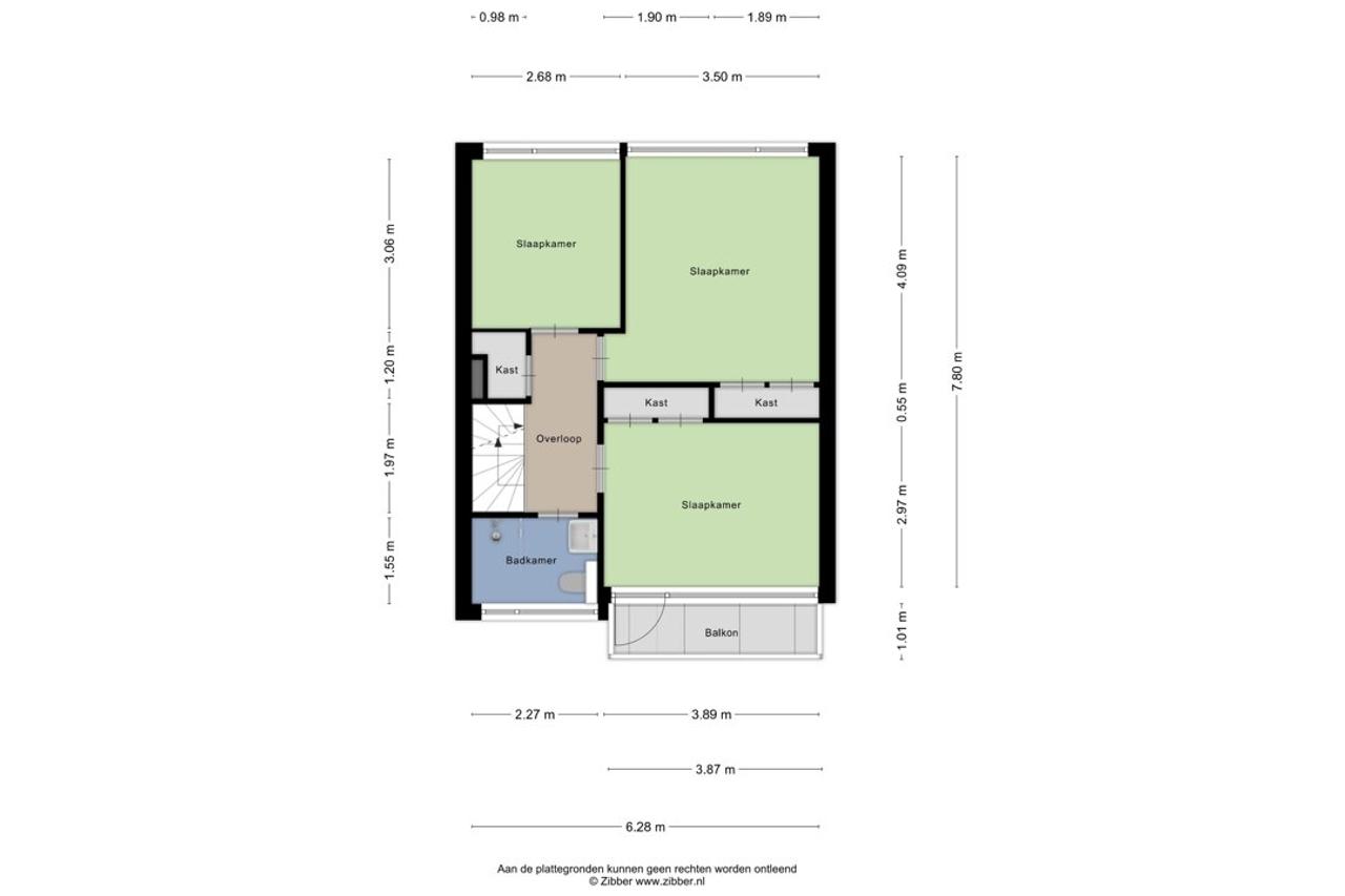 4-slaapkamer huis met tuin in Dordrecht - Afbeelding 9