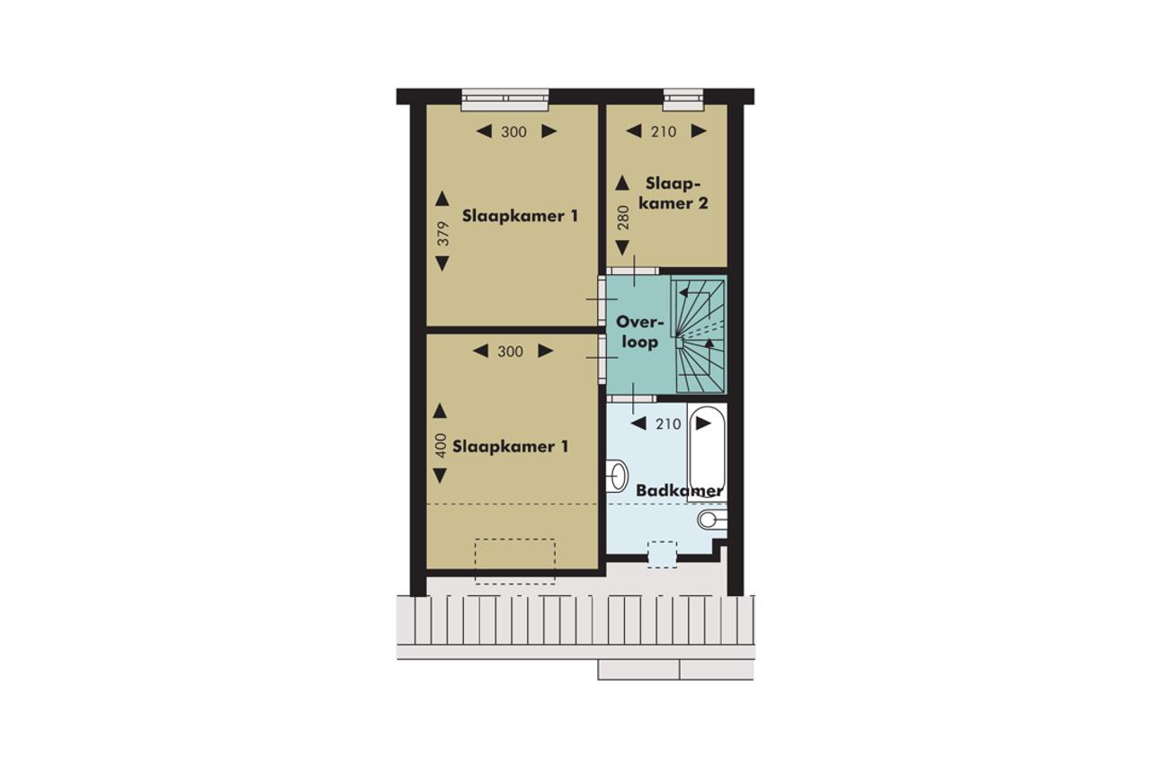 107 m² gezinswoning met tuin in Schiedam - Afbeelding 2