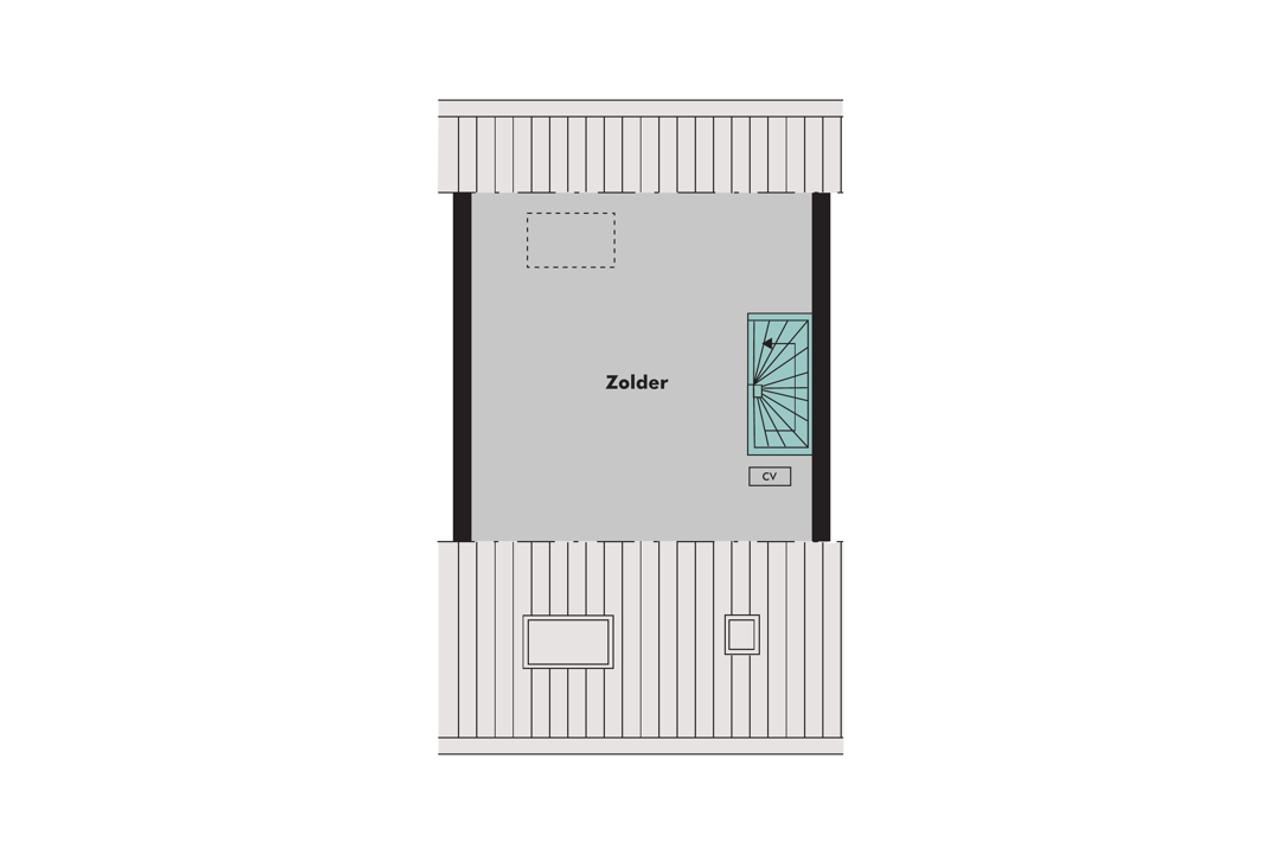 107 m² gezinswoning met tuin in Schiedam - Afbeelding 3