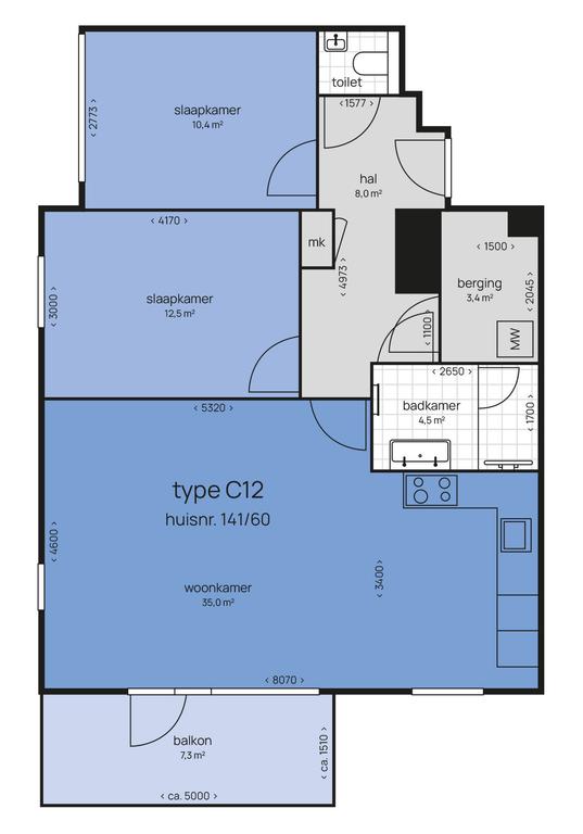 Apartment with Balcony and A++ Rating - Image 11