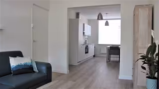 Furnished 1-Bedroom Apartment with Garden
