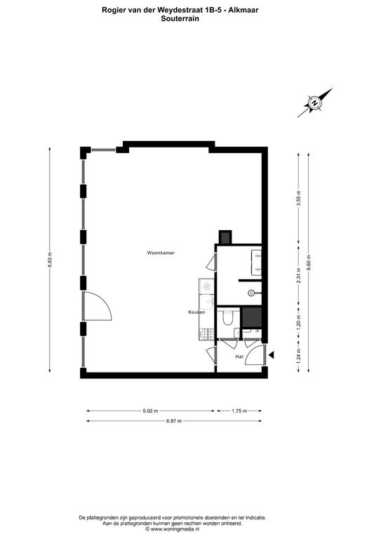 Studio van 58 m² met label A in Alkmaar - Afbeelding 6