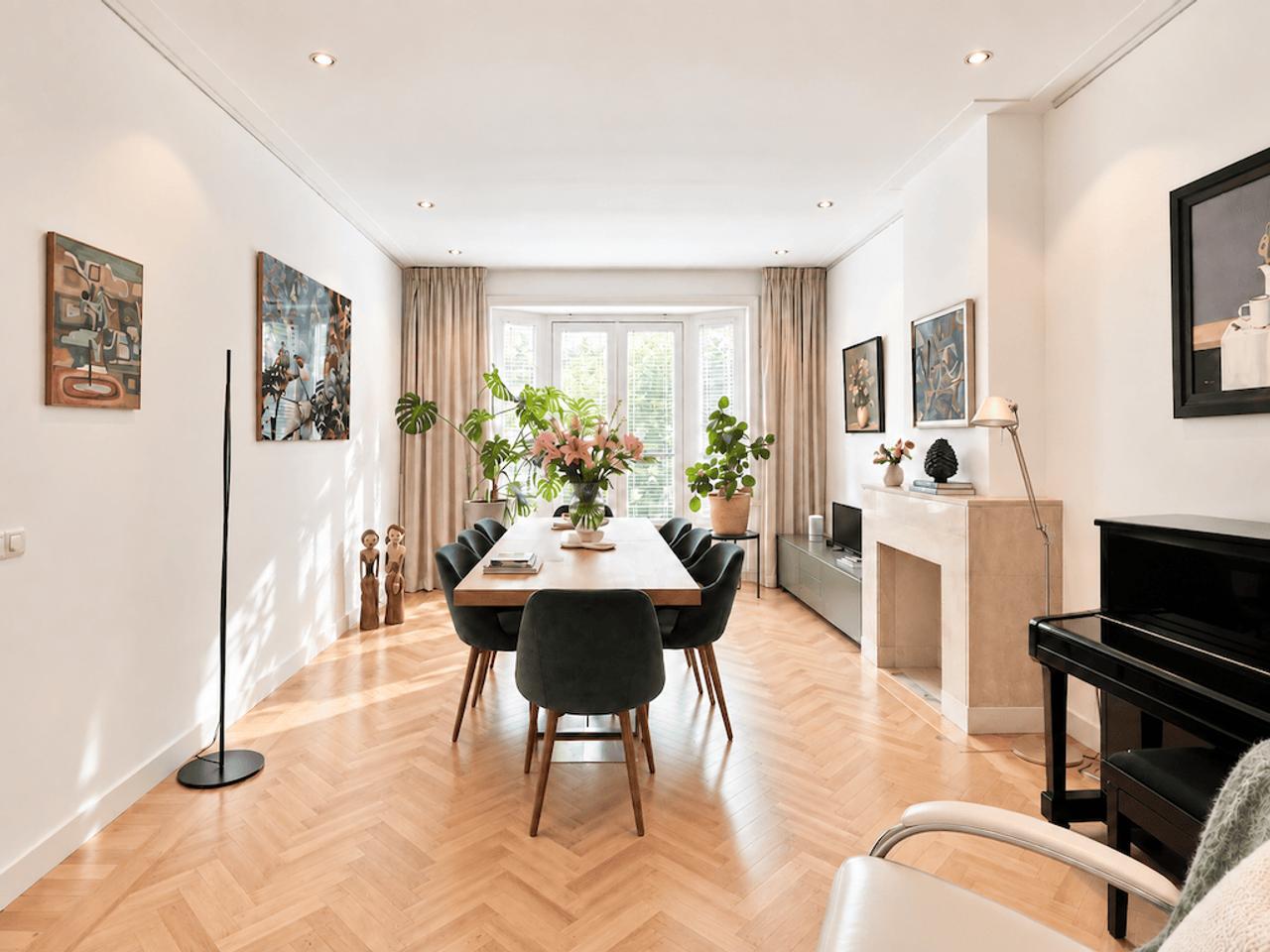 130 m² appartement met eigen tuin - Afbeelding 1